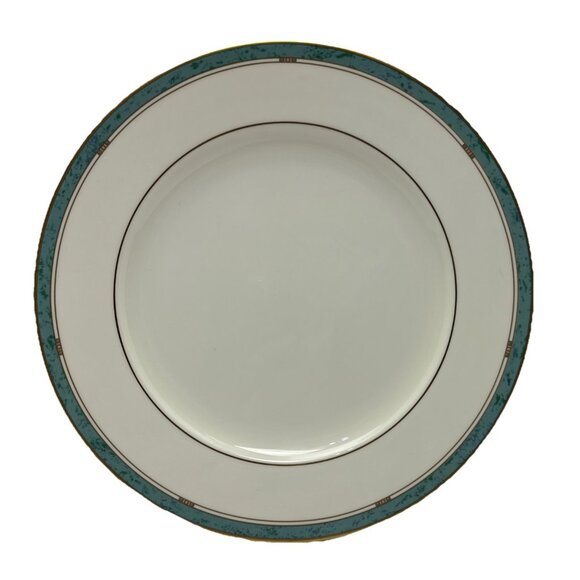 Pfaltzgraff Patina Dinner Plate 10 7/8" – Green Marble Bone China - Picture 1 of 2